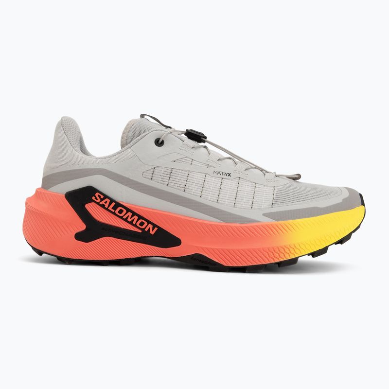 Pánské běžecké boty Salomon Genesis 2 gray violet/safety yellow 2