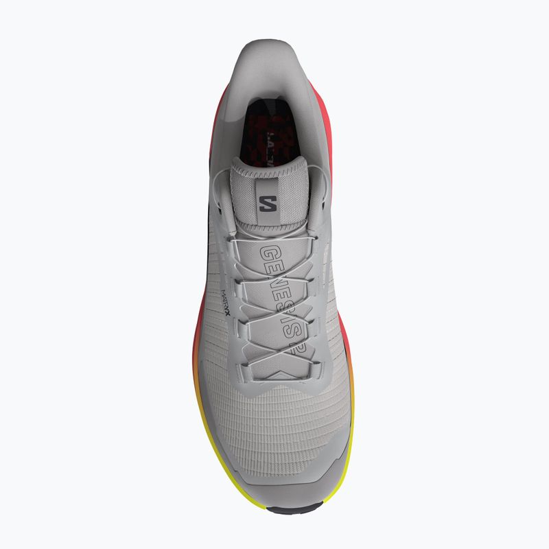 Dámské běžecké boty Salomon Genesis 2 gray violet/safety yellow 3