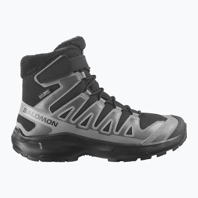 Dětské turistické boty Salomon XA Pro Winter Waterproof black/castlerock