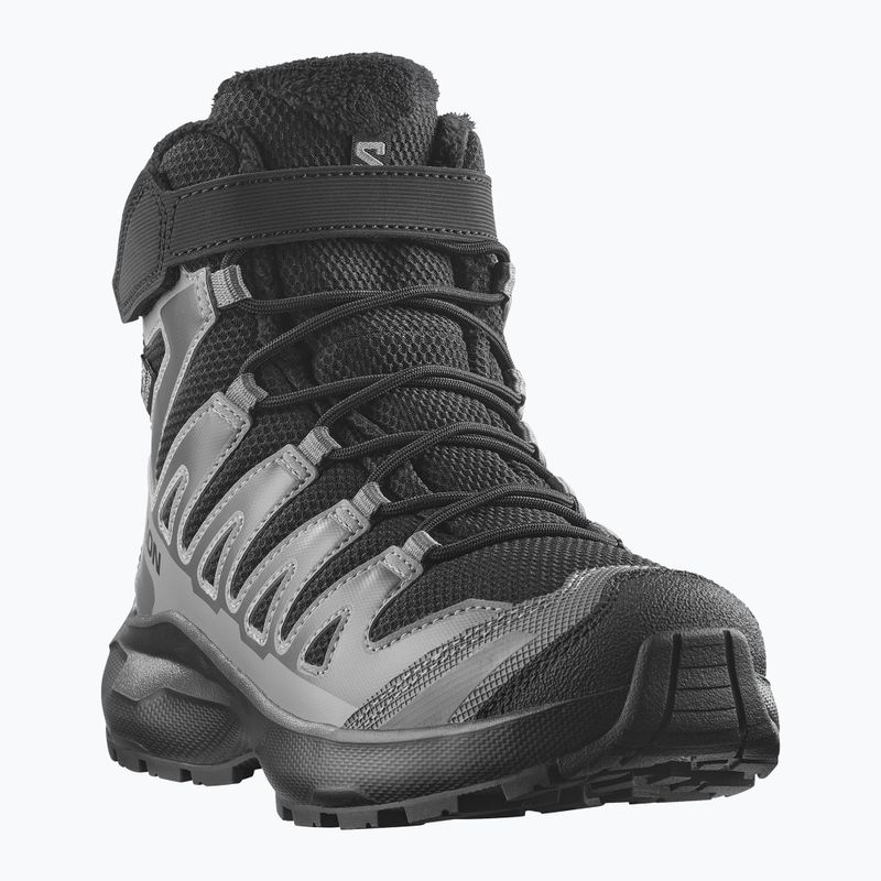 Dětské turistické boty Salomon XA Pro Winter Waterproof black/castlerock 3