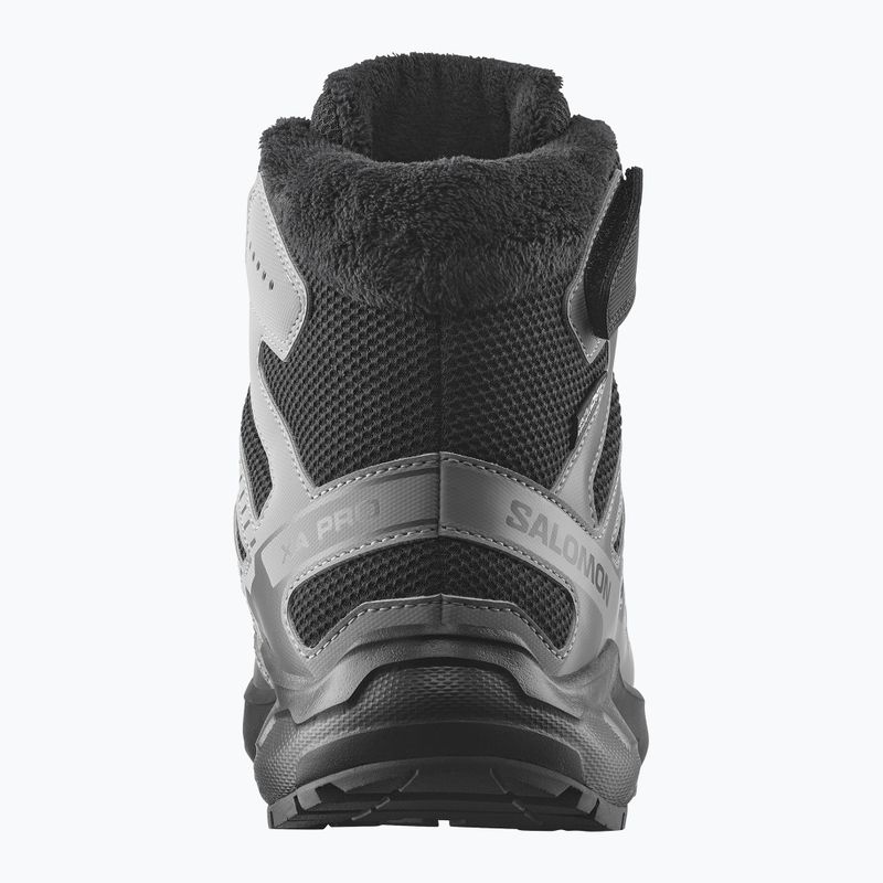 Dětské turistické boty Salomon XA Pro Winter Waterproof black/castlerock 4