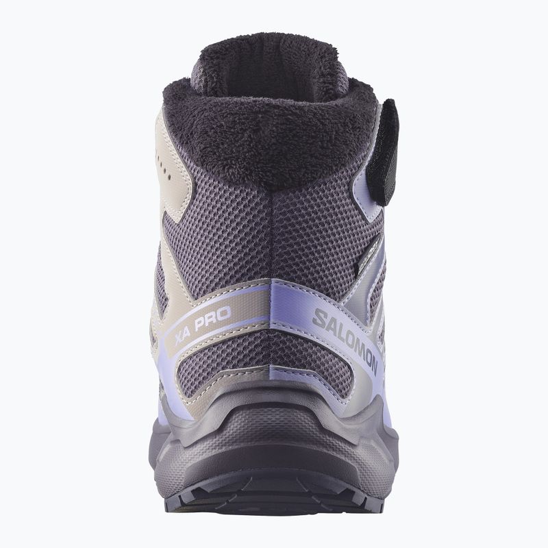 Dětské turistické boty Salomon XA Pro Winter Waterproof nine iron/gull 5