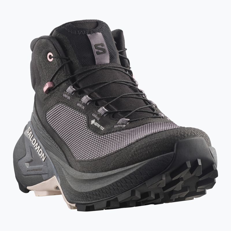 Dámské turistické boty Salomon Genesis Mid GTX black/dawn pink