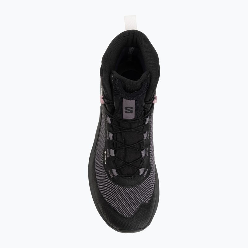 Dámské turistické boty Salomon Genesis Mid GTX black/dawn pink 5