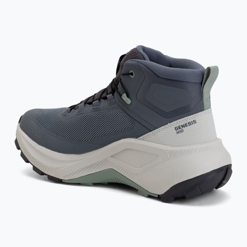 Dámské turistické boty Salomon Genesis Mid GTX grisaille/green milieu 3