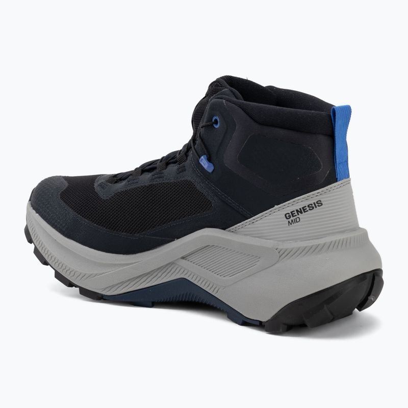 Pánské turistické boty Salomon Genesis Mid GTX dark navy/spellbound 3