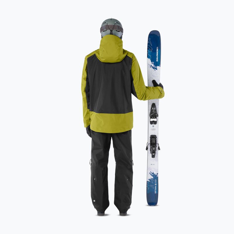 Lyžařské rukavice Salomon Propeller Gore-Tex Mitten Deep Black 5