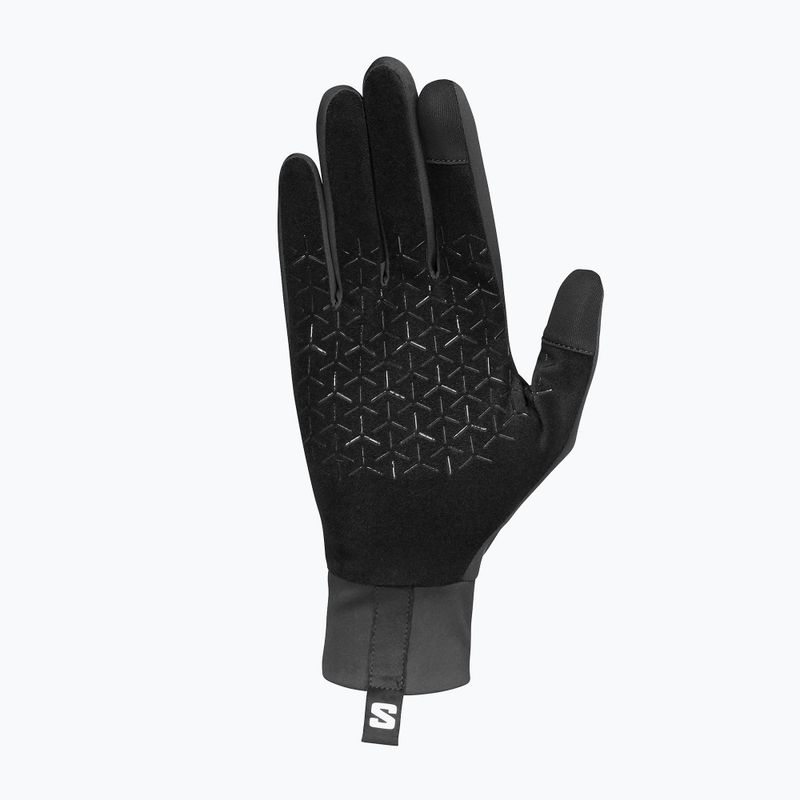 Běžecké rukavice Salomon Tech Softshell deep black 2