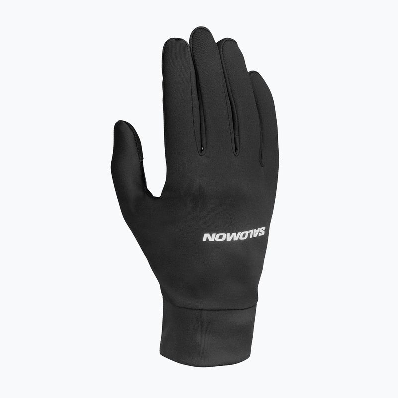 Běžecké rukavice Salomon Tech Softshell deep black 3