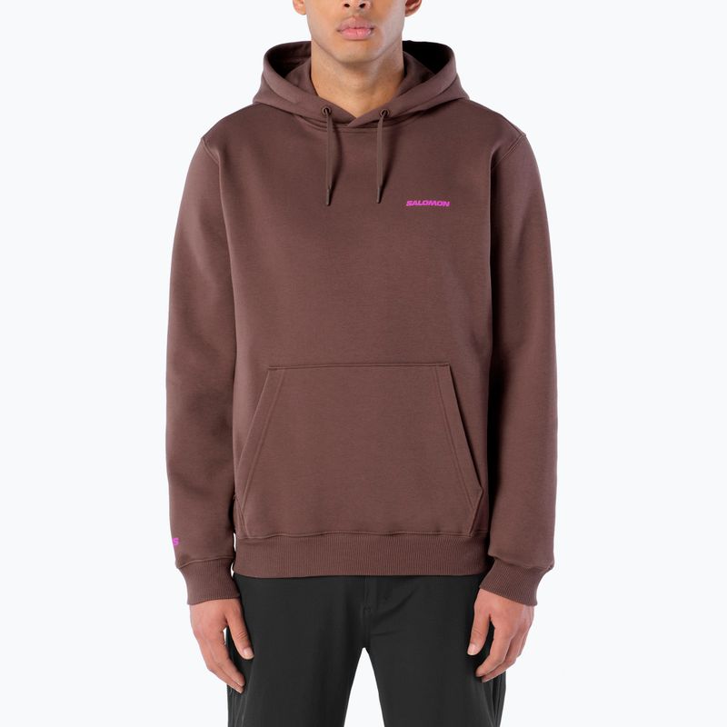 Pánská běžecká mikina Salomon Shortney Hoodie shopping bag 2