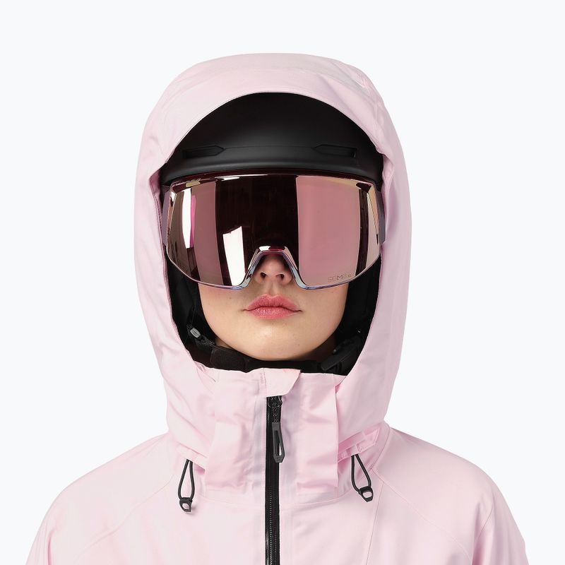 Dámská lyžařská bunda Salomon Brilliant 2.0 icy pink 3