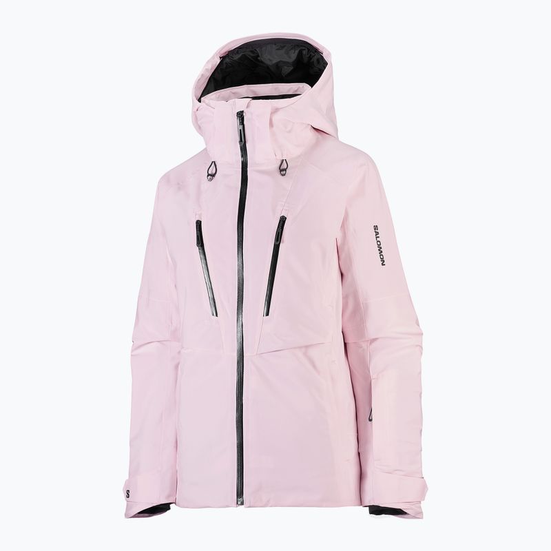 Dámská lyžařská bunda Salomon Brilliant 2.0 icy pink 7