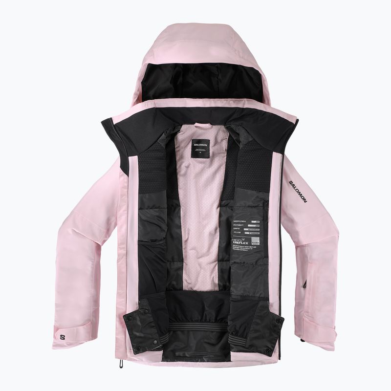 Dámská lyžařská bunda Salomon Brilliant 2.0 icy pink 8