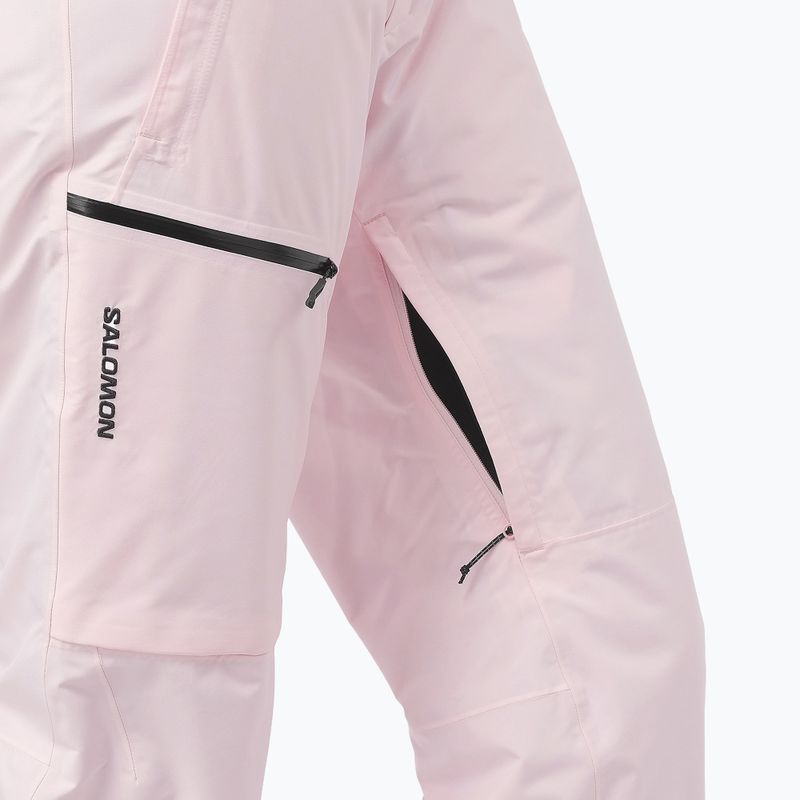 Dámské lyžařské kalhoty Salomon Brilliant icy pink 4