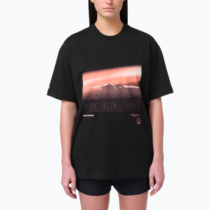 Koszulka Salomon Shortney Tee deep black 6