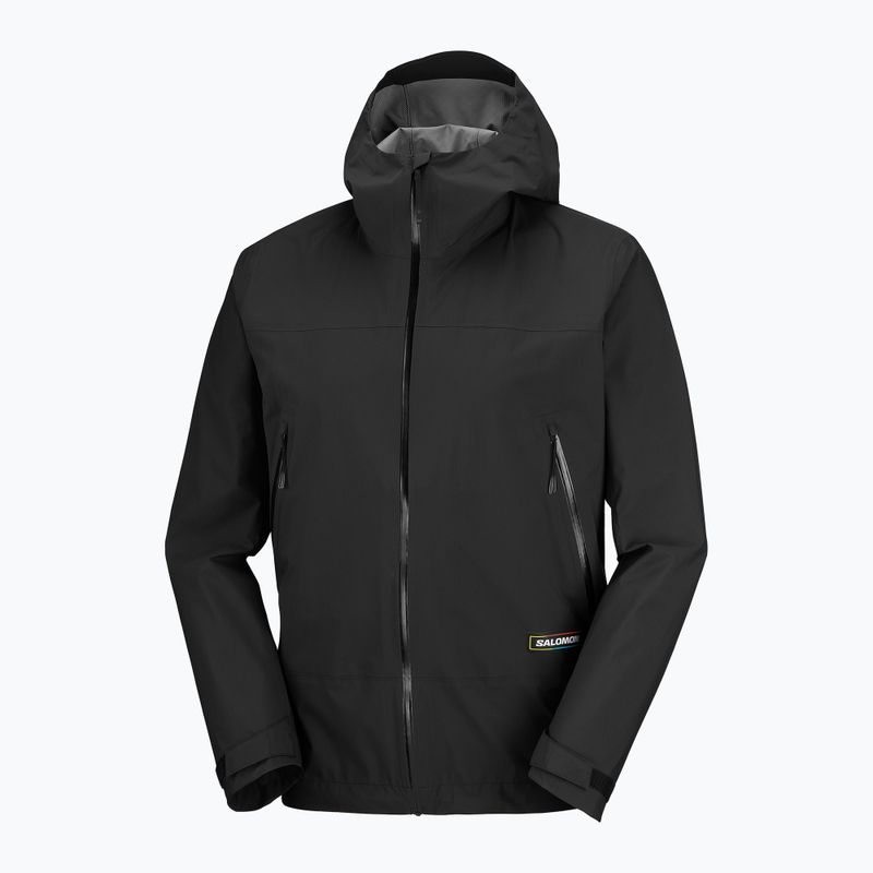 Pánská nepromokavá bunda Salomon Outquest 2.5L deep black 8