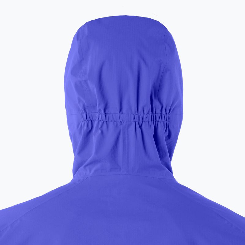 Pánská běžecká bunda Salomon Bonatti Waterproof clematis blue 3