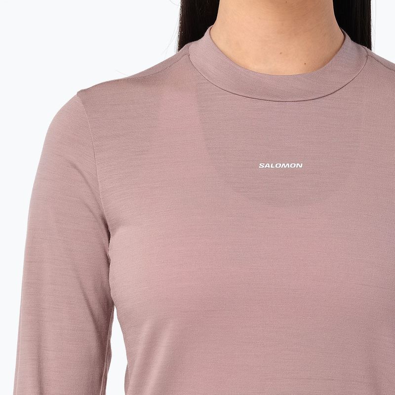Dámské běžecké Longsleeve Salomon Sense Merino Tee LS antler 3