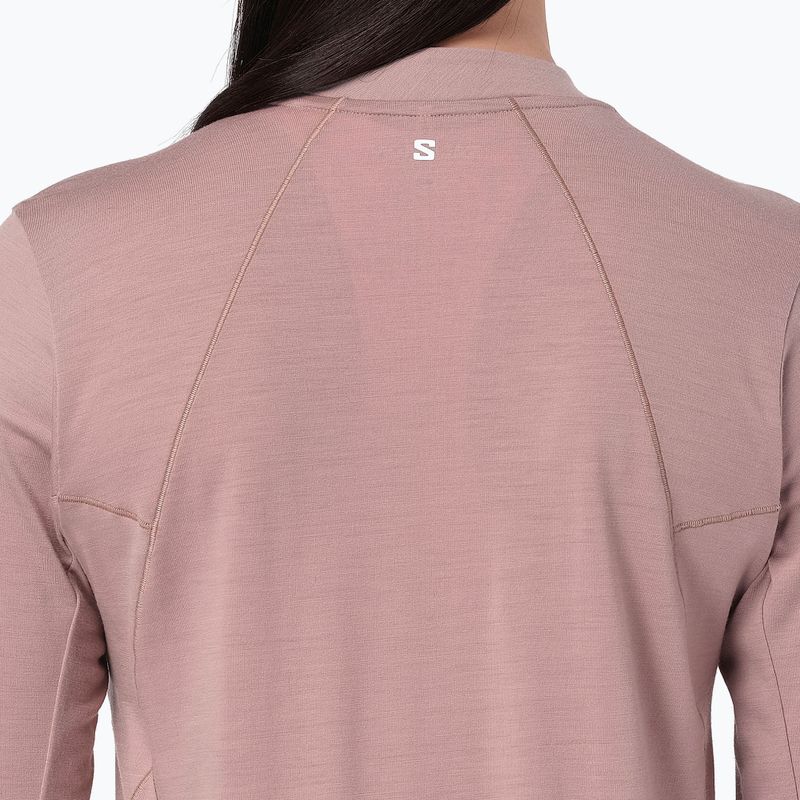 Dámské běžecké Longsleeve Salomon Sense Merino Tee LS antler 4