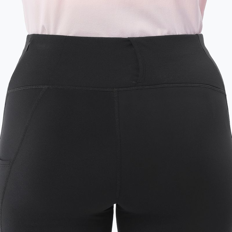 Dámské běžecké legíny Salomon Shakeout Core Warm Tights deep black 5