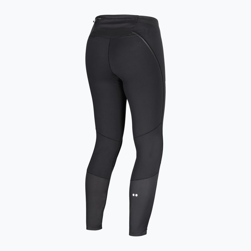 Dámské běžecké legíny Salomon Sense Softshell Tights deep black 8