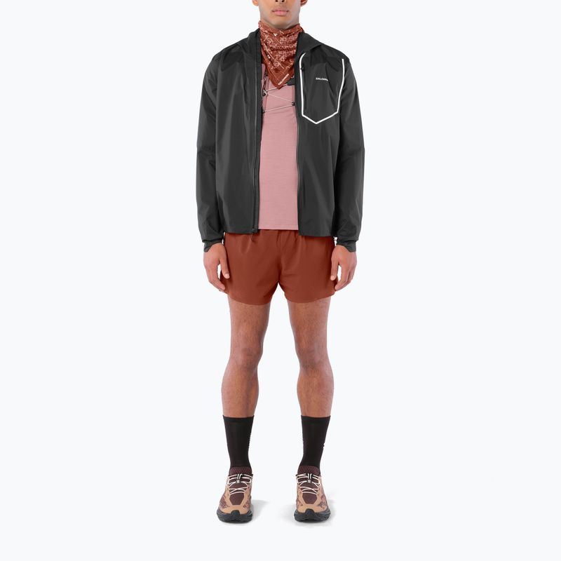 Pánské běžecké tričko Longsleeve Salomon Sense Merino Tee LS antler 2