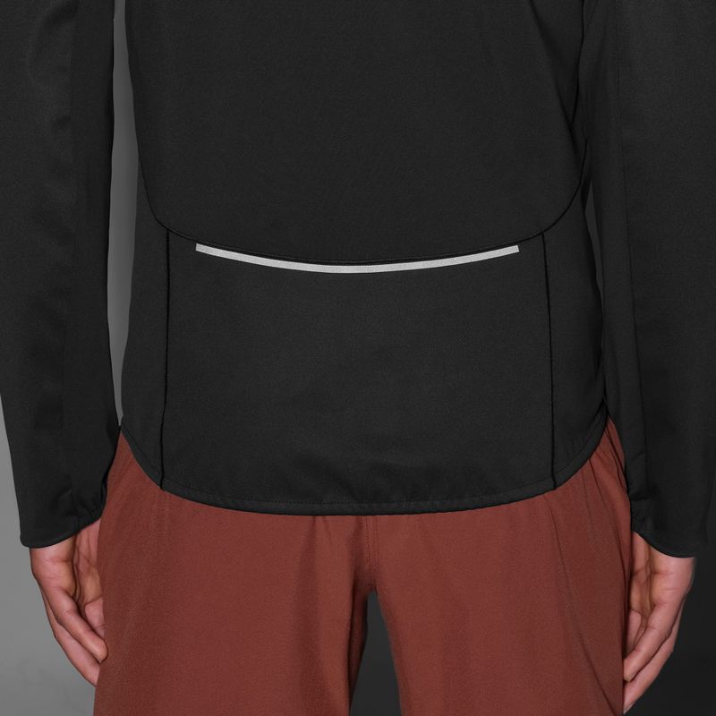 Pánská běžecká bunda Salomon Sense Softshell Jacket deep black 6