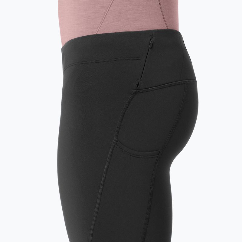 Pánské běžecké legíny Salomon Shakeout Core Warm Tights deep black 5