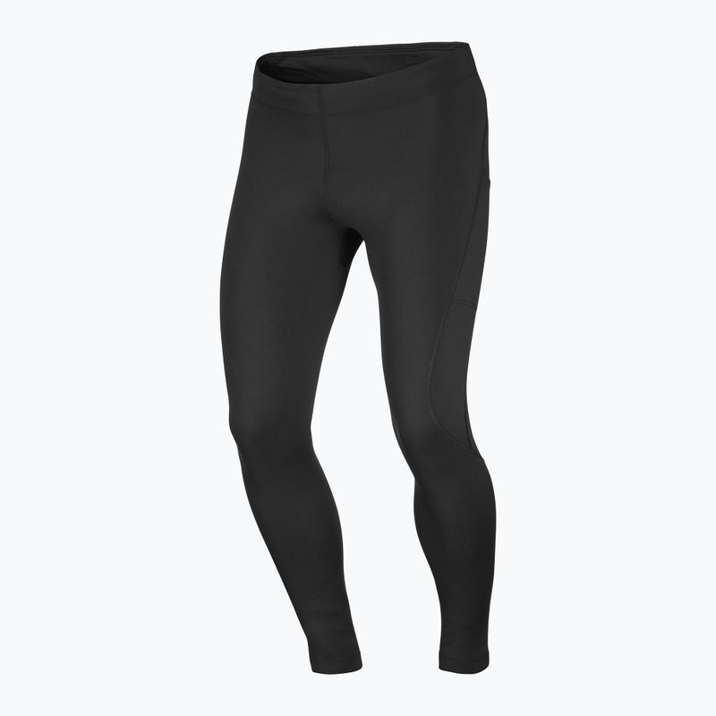 Pánské běžecké legíny Salomon Shakeout Core Warm Tights deep black 8