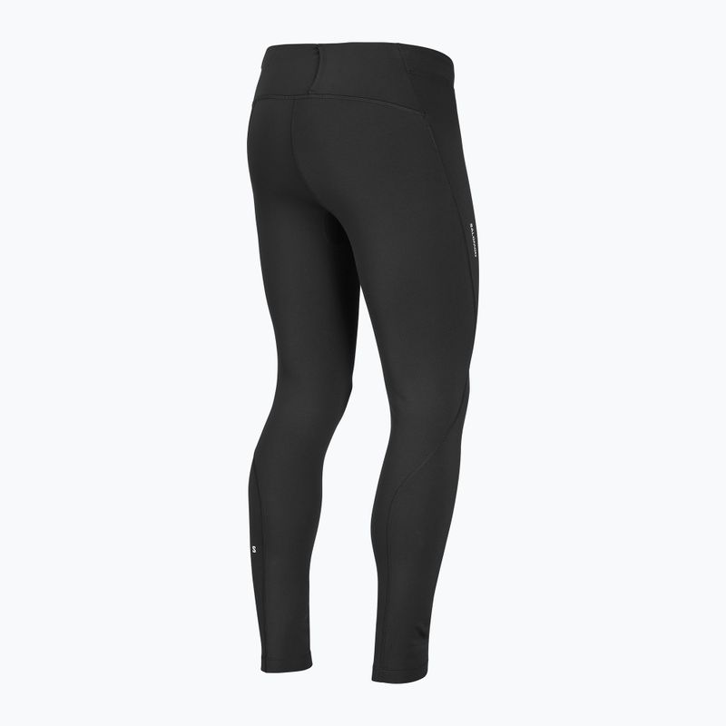 Pánské běžecké legíny Salomon Shakeout Core Warm Tights deep black 9