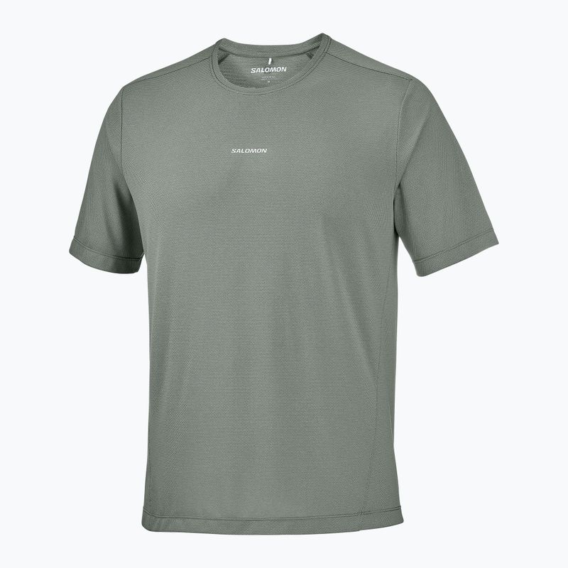 Pánské běžecké tričko Salomon Shakeout Core SS Tee castor gray 4