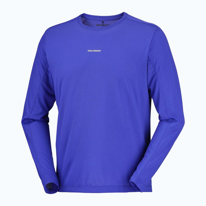 Pánské běžecké tričko Longsleeve Salomon Shakeout Core LS Tee clematis blue 4