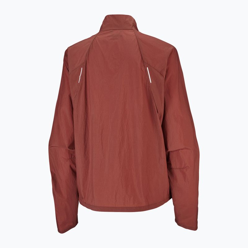Dámská běžecká bunda  Salomon Shakeout Fly burnt umber 7