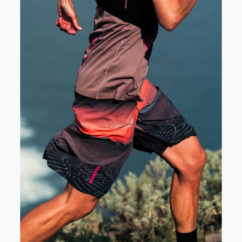 Dámské běžecké šortky Salomon Shortney 10" Shorts rose taupe 7