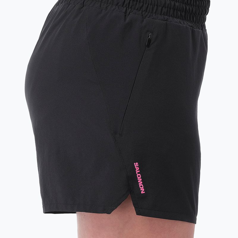 Dámské běžecké šortky Salomon SHKout Courtney 4" deep black 5