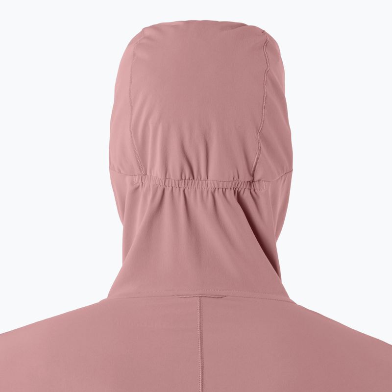 Pánská běžecká mikina Salomon Sense Aero Hybrid Half Zip Hooded antler 5