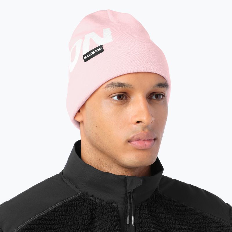 Zimní čepice Salomon Hermitage icy pink 2