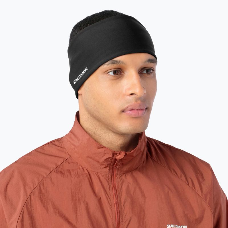 Čelenka Salomon Run Tech Headband deep black 2