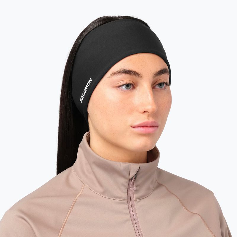 Čelenka Salomon Run Tech Headband deep black 3