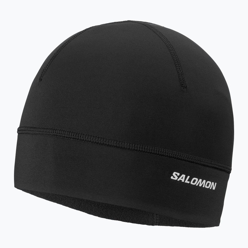 Běžecká čepice Salomon Run Tech Beanie deep black
