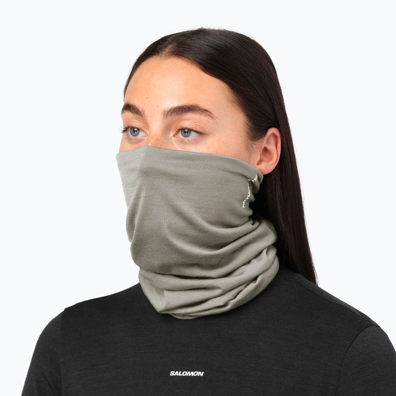Nákrčník Salomon Merino Neck Gaiter castor gray 3