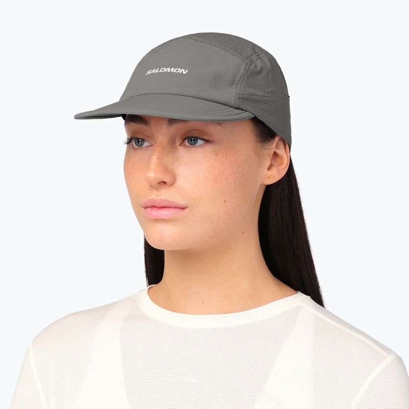 Kšiltovka Salomon Sense Aero castor gray 4