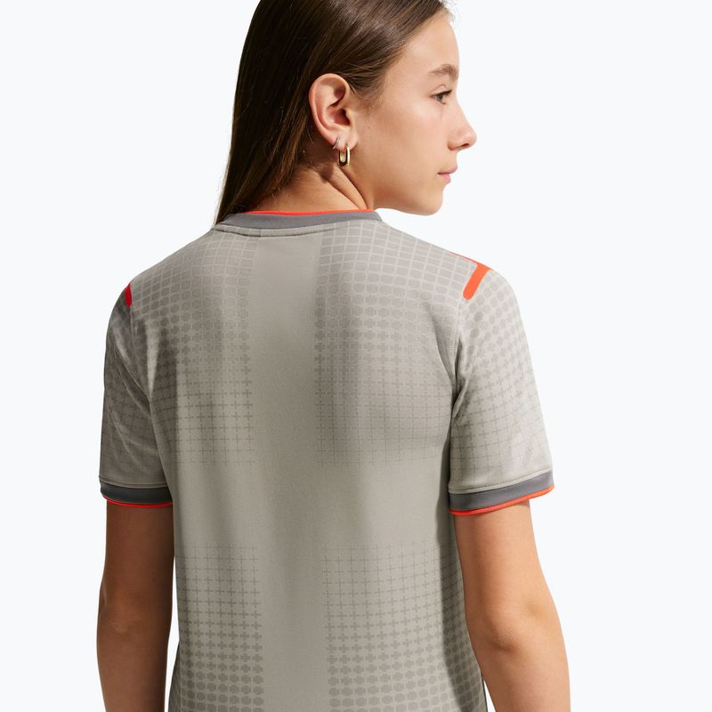 Dětské fotbalové tričko Nike England Pre-Match pewter grey/bright crimson 8