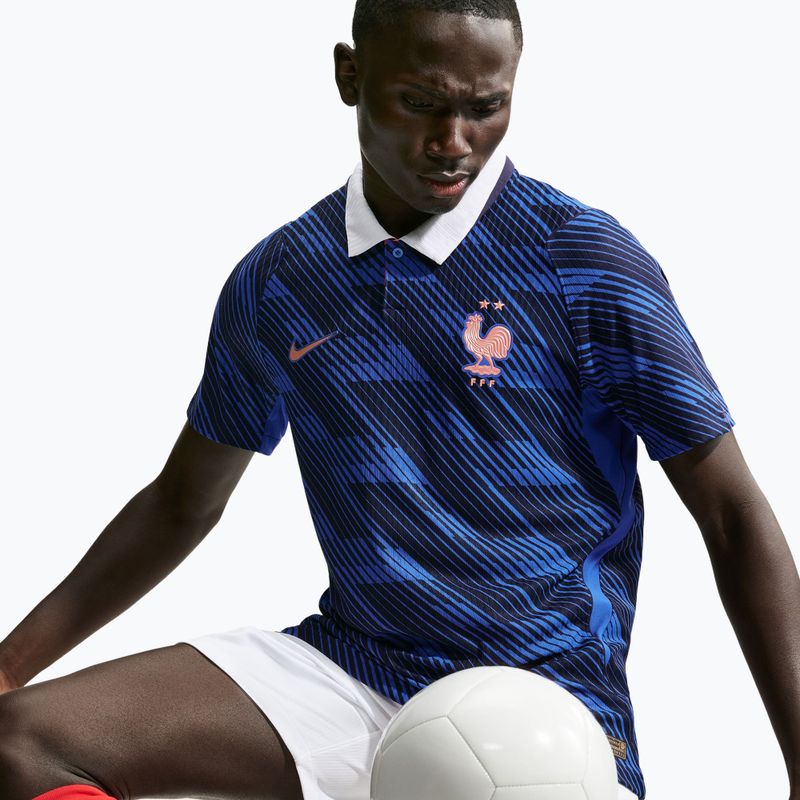 Pánské fotbalové tričko Nike FFF 2026/27 Match Home game royal/metallic copper 4