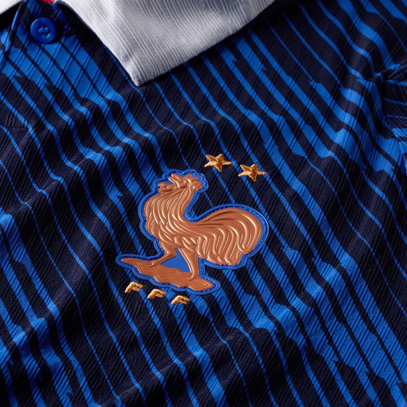 Pánské fotbalové tričko Nike FFF 2026/27 Match Home game royal/metallic copper 10