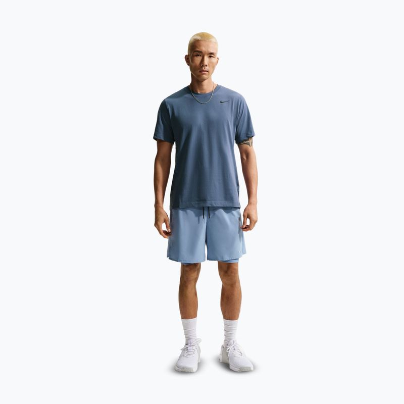 Pánské tričko Nike Dri-Fit diffused blue/black 2