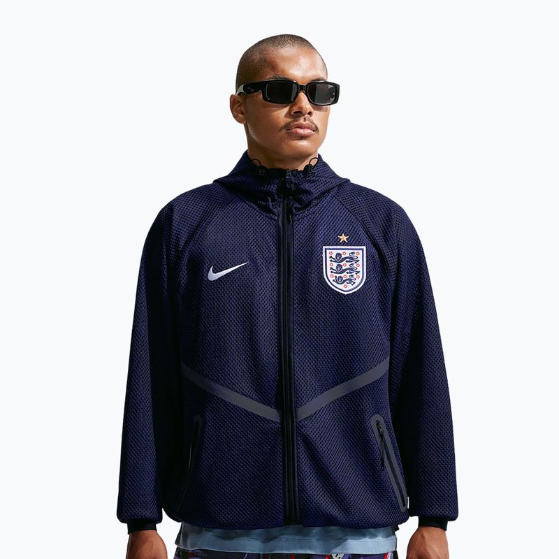 Pánská fotbalová bunda Nike England Dri-Fit Soccer Anthem IH1761 obsidian/black/white