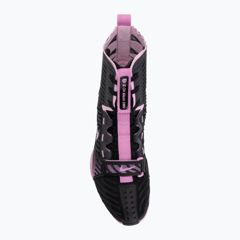 Boxerské boty Nike HyperKo 3 black/light magenta 5