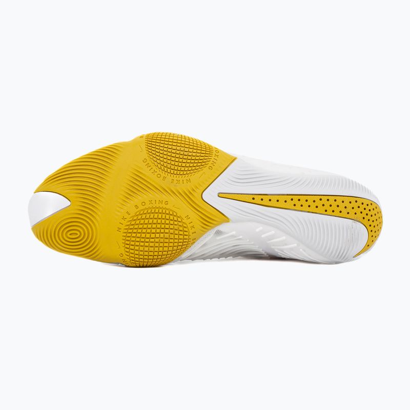 Boxerské boty Nike HyperKo 3 white/metallic gold 5