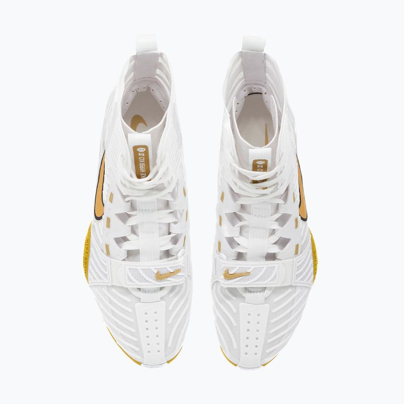 Boxerské boty Nike HyperKo 3 white/metallic gold 6